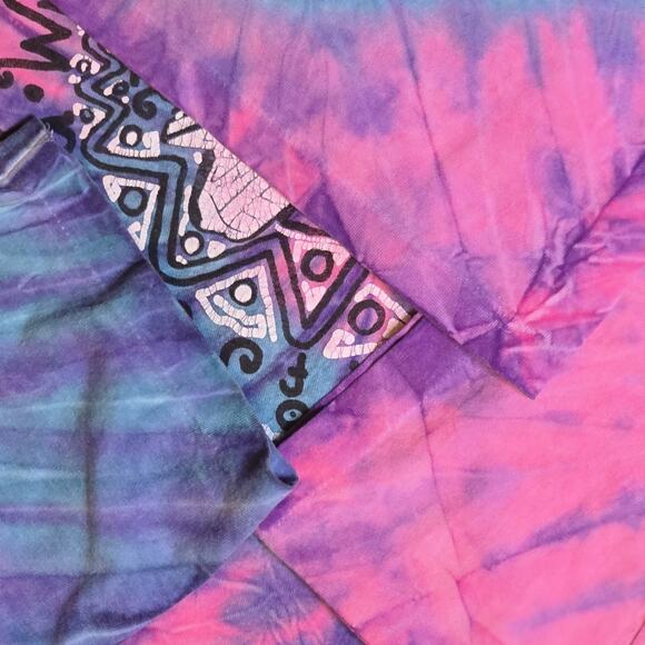 U.S. Space & Rocket Center Shuttles USA Vintage Tie Dye Single Stitch - Picture 2 of 5